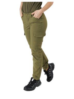 Pre-loved Kari Traa Green Signe Pant Tweed  - Size XS